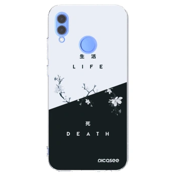Picasee silikonski prozorni ovitek za Huawei P Smart 2019 - Life - Death