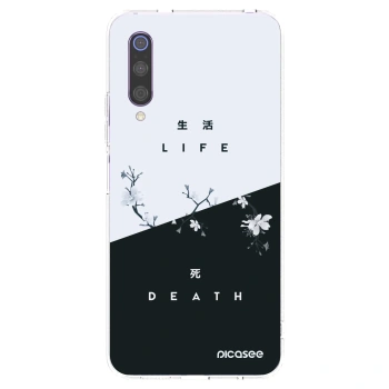 Picasee silikonski prozorni ovitek za Xiaomi Mi 9 - Life - Death