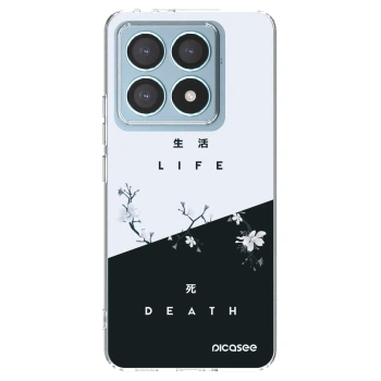 Picasee silikonski prozorni ovitek za Xiaomi 14T Pro - Life - Death