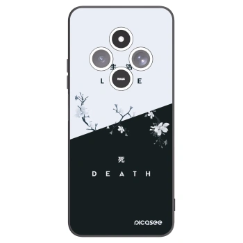 Picasee silikonski črni ovitek za Xiaomi Redmi 14C - Life - Death