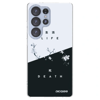 Picasee silikonski prozorni ovitek za Samsung Galaxy S25 Ultra 5G - Life - Death