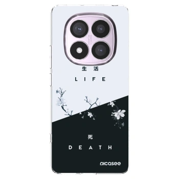 Picasee silikonski prozorni ovitek za Xiaomi Redmi Note 14 Pro 4G - Life - Death