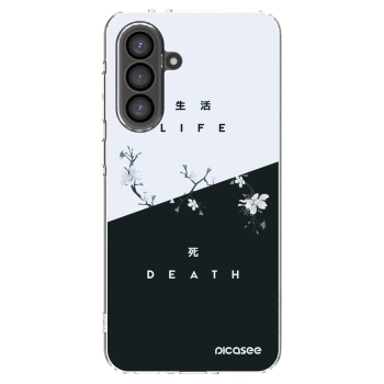 Picasee silikonski prozorni ovitek za Samsung Galaxy A56 5G A566B - Life - Death