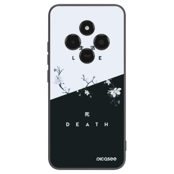 Picasee silikonski črni ovitek za Xiaomi Poco C75 - Life - Death