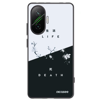 Picasee silikonski črni ovitek za Xiaomi Poco F7 5G - Life - Death