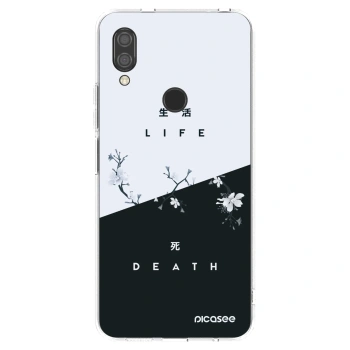 Picasee silikonski prozorni ovitek za Xiaomi Redmi 7 - Life - Death