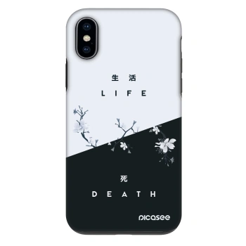 Ovitek za Apple iPhone X/XS - Life - Death