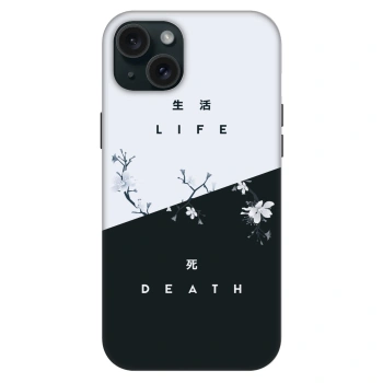 Ovitek za Apple iPhone 15 Plus - Life - Death