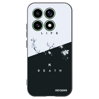 Picasee silikonski črni ovitek za Xiaomi 17 - Life - Death