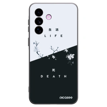 Picasee silikonski črni ovitek za Samsung Galaxy A57 5G - Life - Death