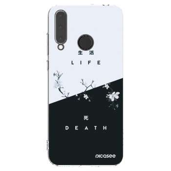 Picasee silikonski prozorni ovitek za Honor 20 Lite - Life - Death