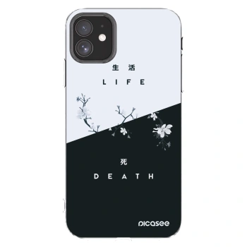 Picasee silikonski prozorni ovitek za Apple iPhone 11 - Life - Death