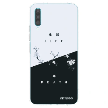 Picasee silikonski prozorni ovitek za Samsung Galaxy A30s A307F - Life - Death