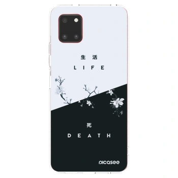 Picasee silikonski prozorni ovitek za Samsung Galaxy Note 10 Lite N770F - Life - Death
