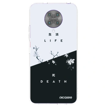 Picasee silikonski prozorni ovitek za Xiaomi Poco F2 Pro - Life - Death