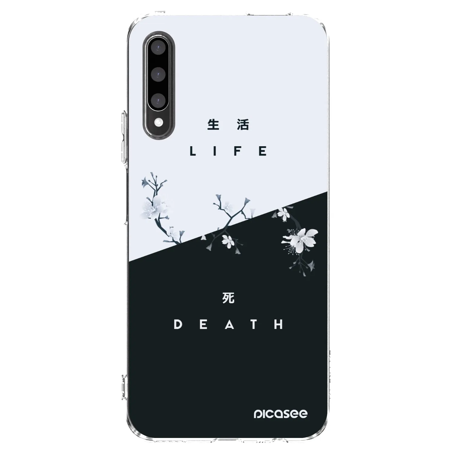 Picasee silikonski prozorni ovitek za Honor 9X Pro - Life - Death