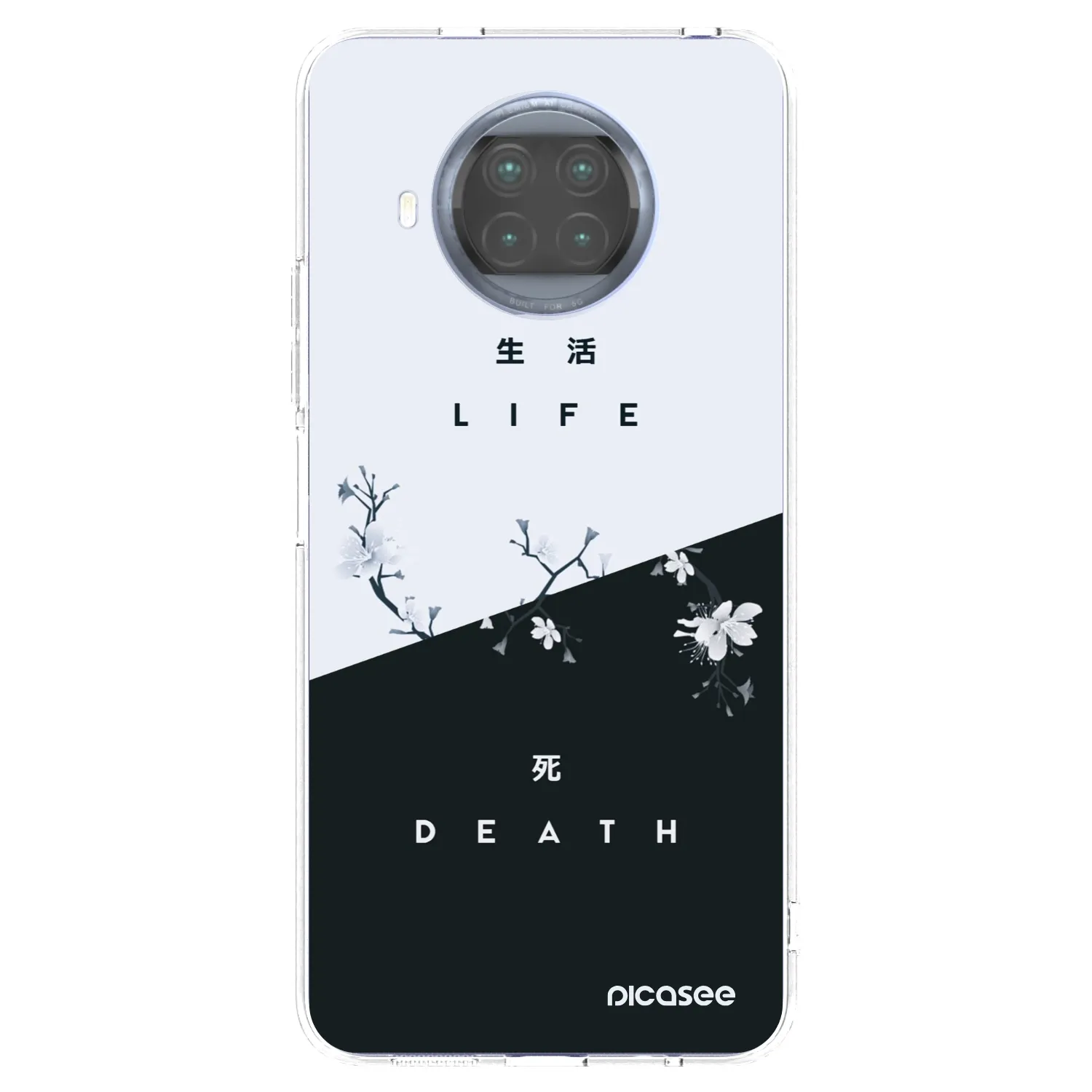 Picasee silikonski prozorni ovitek za Xiaomi Mi 10T Lite - Life - Death