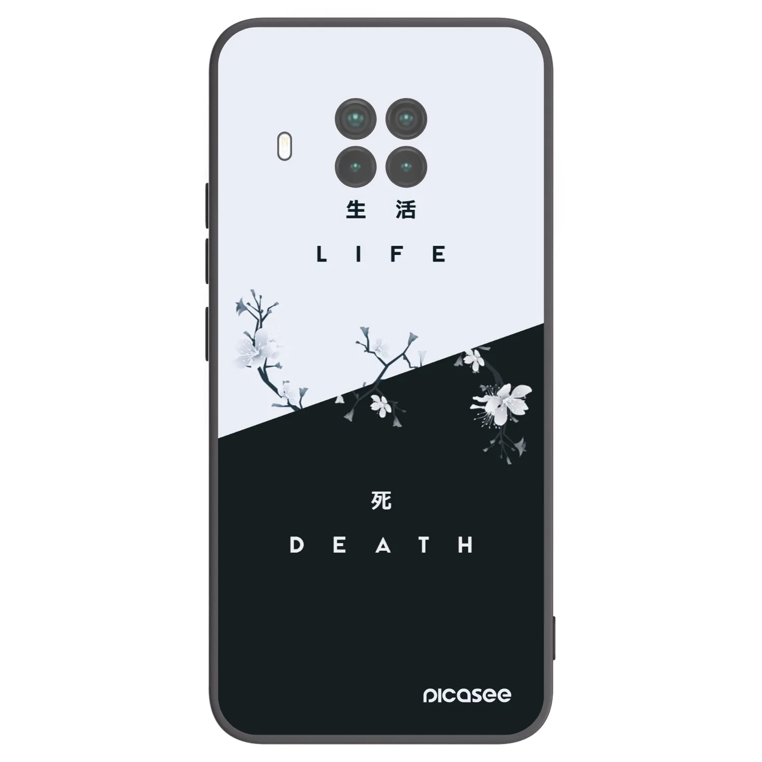 Picasee silikonski črni ovitek za Xiaomi Mi 10T Lite - Life - Death