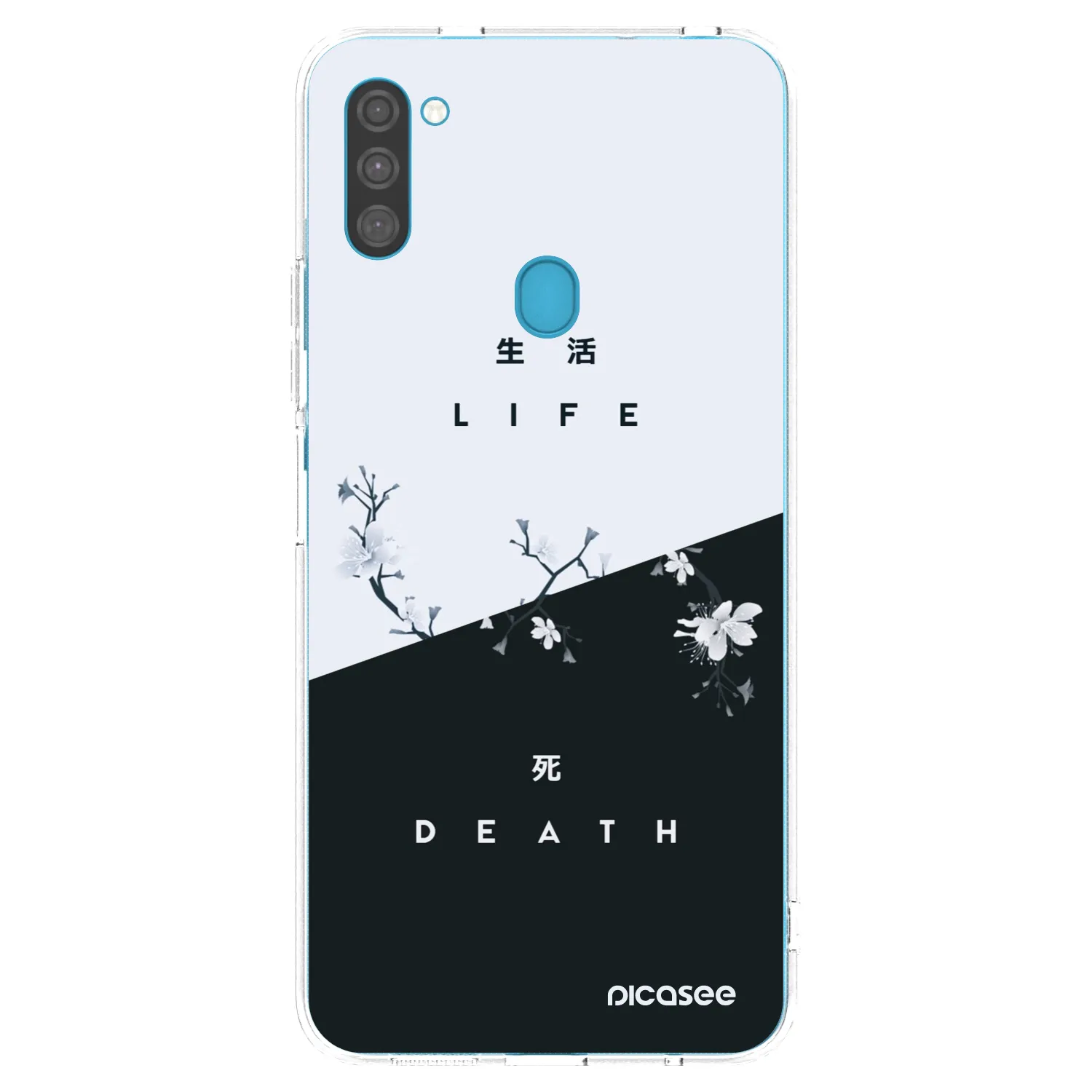 Picasee silikonski prozorni ovitek za Samsung Galaxy M11 - Life - Death