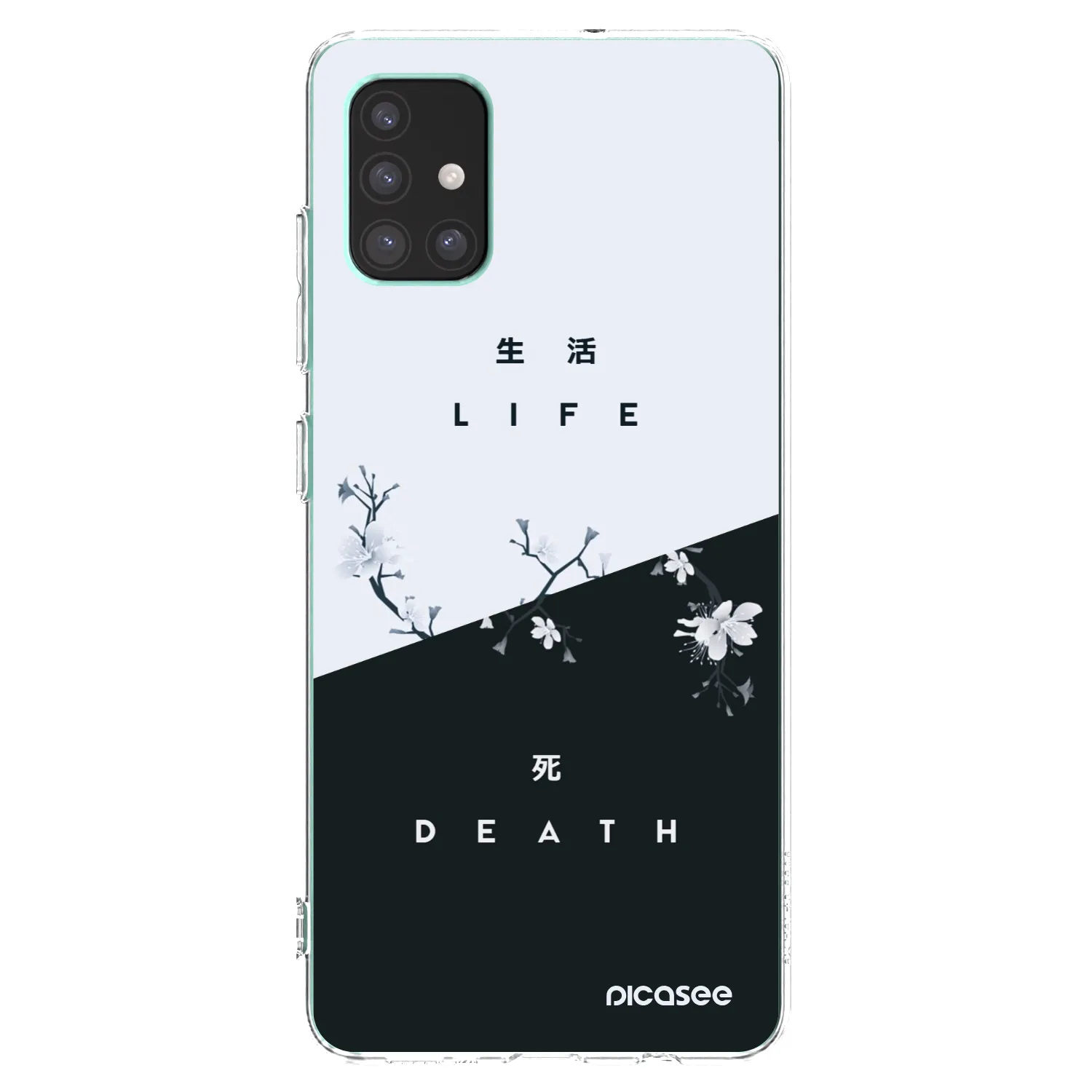 Picasee silikonski prozorni ovitek za Samsung Galaxy M51 M515F - Life - Death