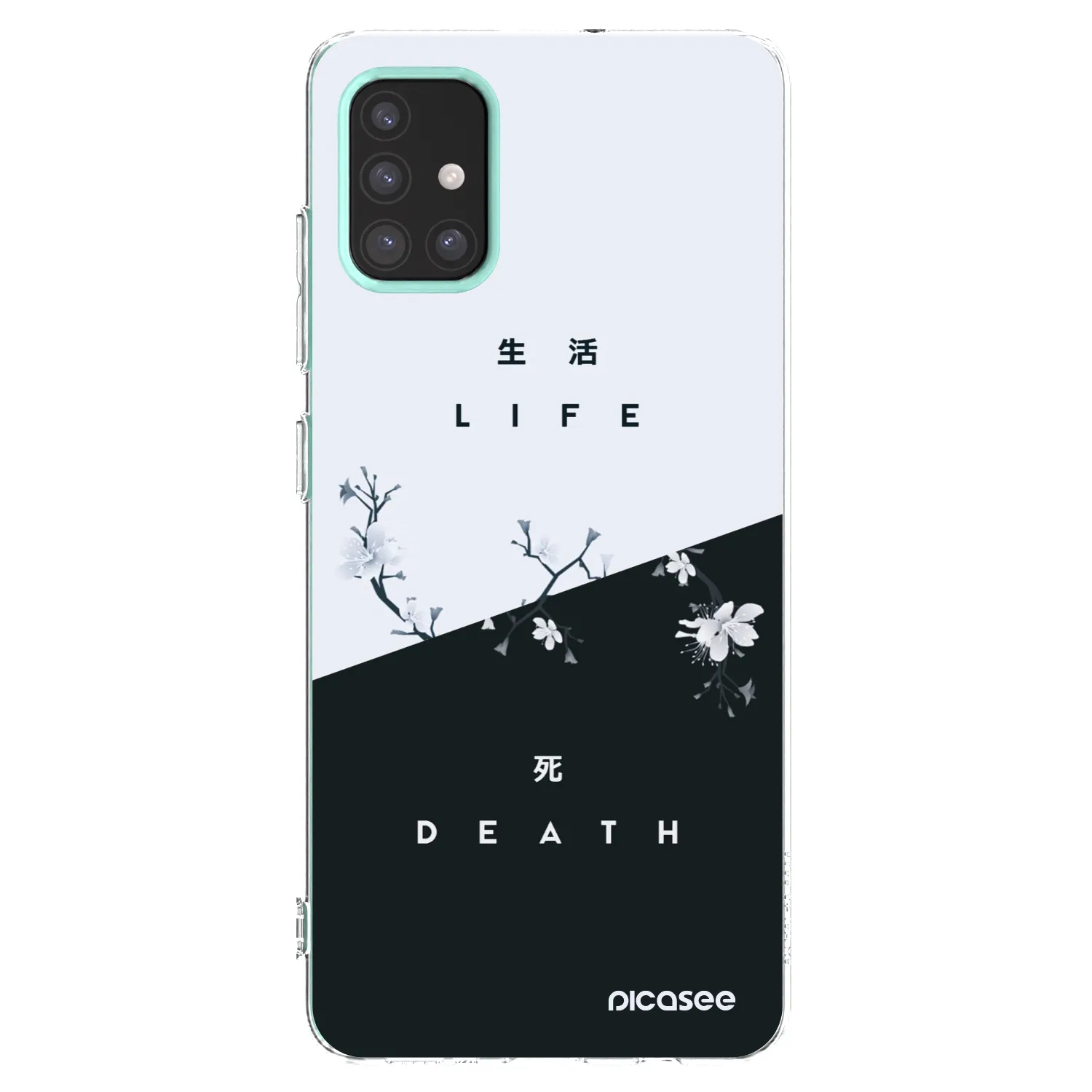 Picasee silikonski prozorni ovitek za Samsung Galaxy M31s - Life - Death