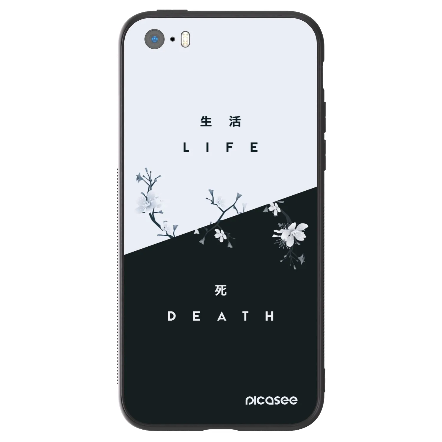 Picasee ULTIMATE CASE za Apple iPhone 5/5S/SE - Life - Death
