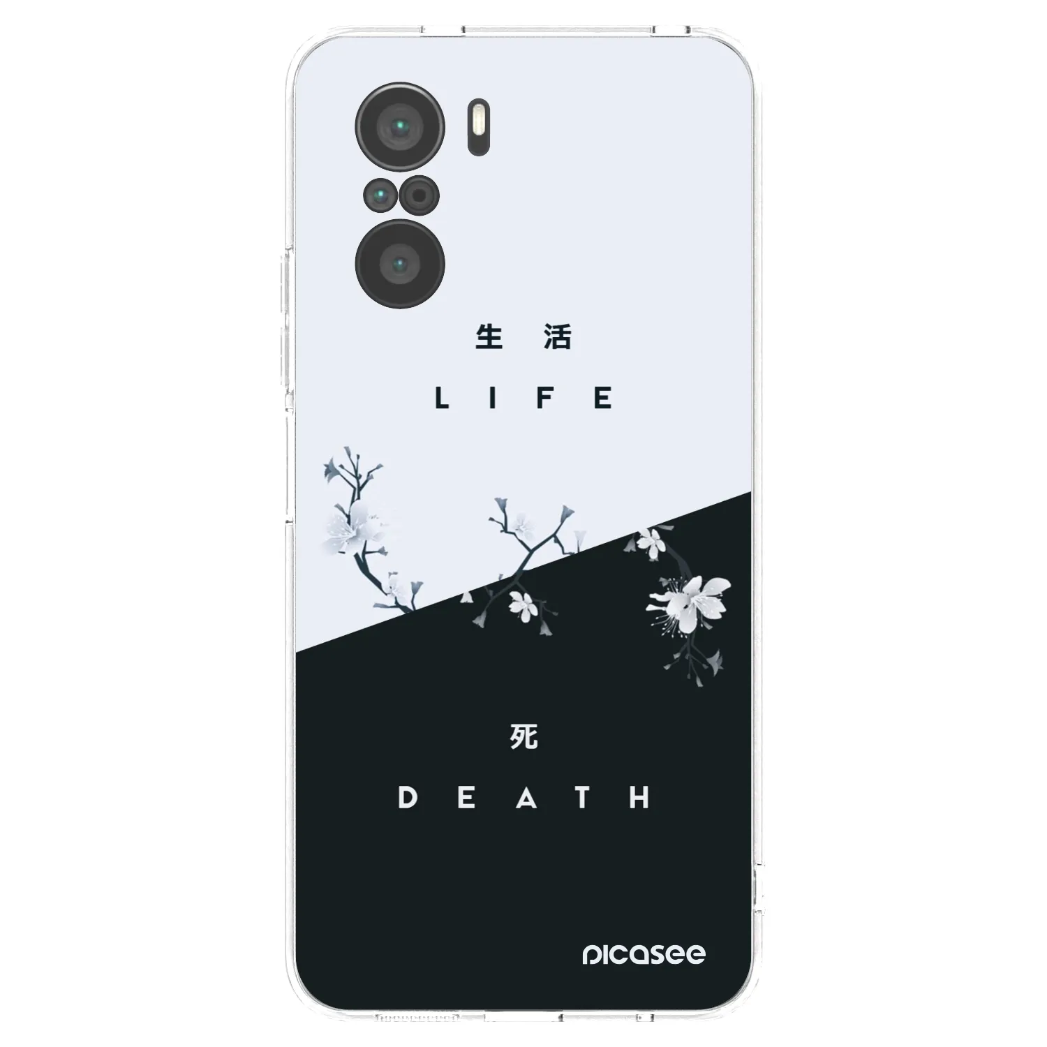 Picasee silikonski prozorni ovitek za Xiaomi Poco F3 - Life - Death