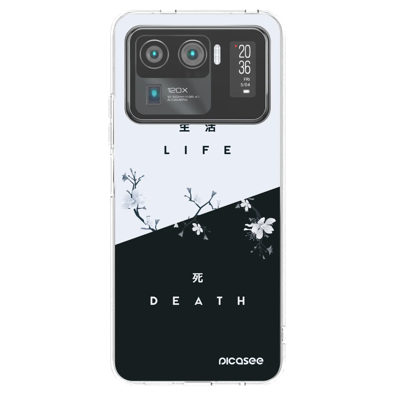 Picasee silikonski prozorni ovitek za Xiaomi Mi 11 Ultra - Life - Death