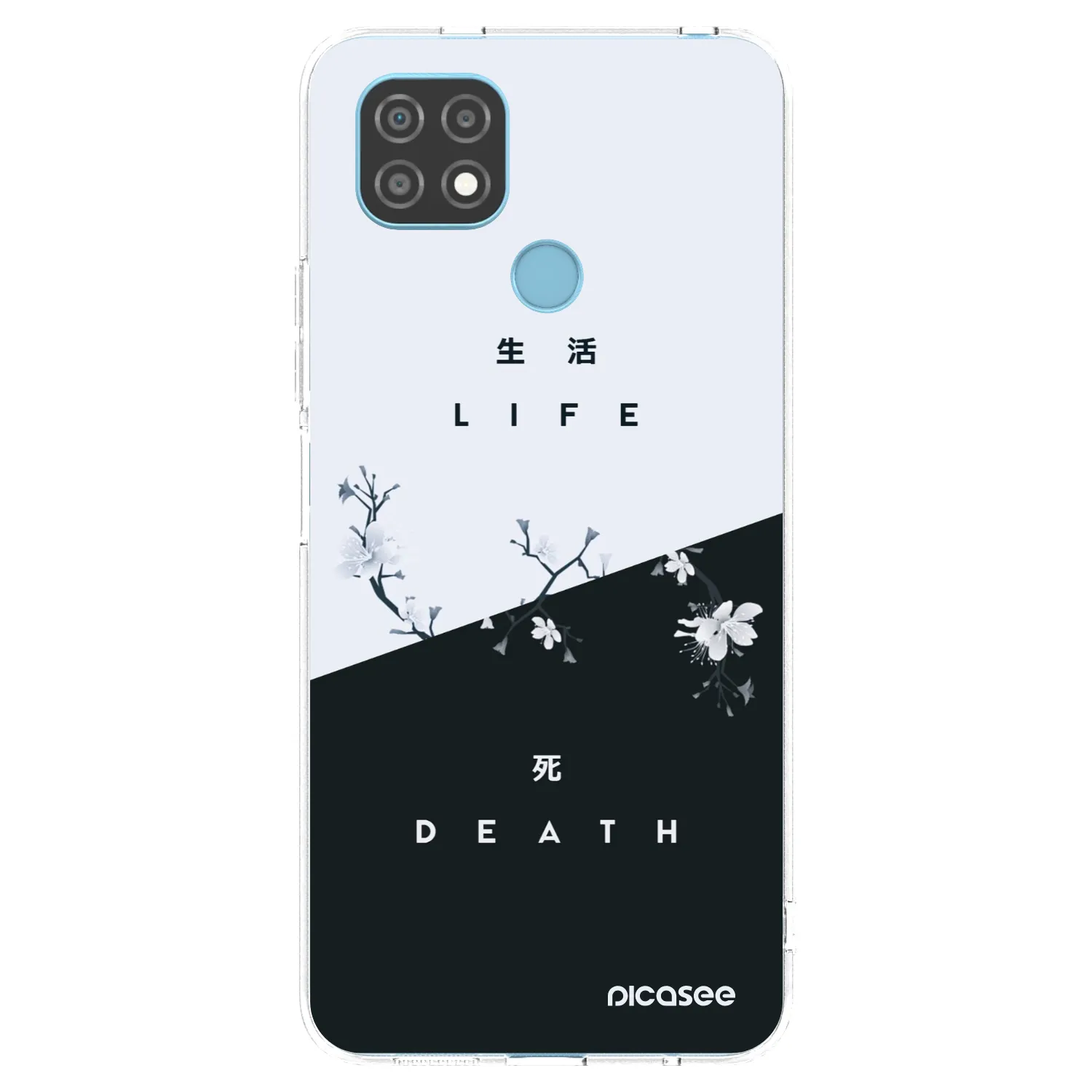 Picasee silikonski prozorni ovitek za Realme C21 - Life - Death