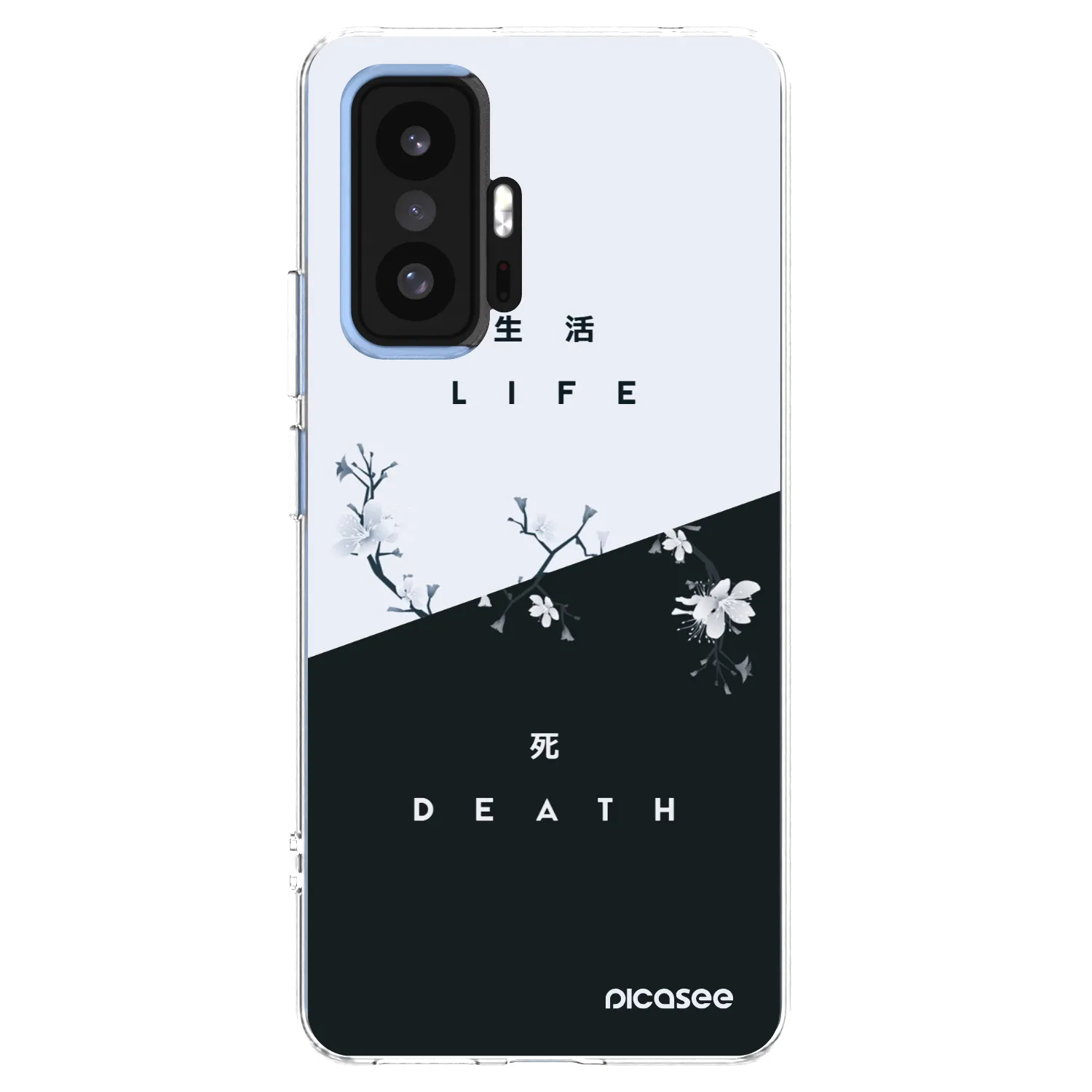 Picasee silikonski prozorni ovitek za Xiaomi 11T Pro - Life - Death