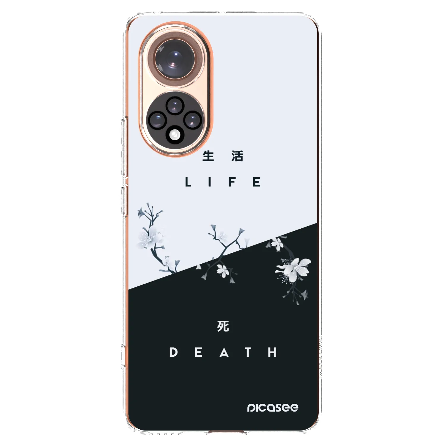 Picasee silikonski prozorni ovitek za Huawei Nova 9 - Life - Death
