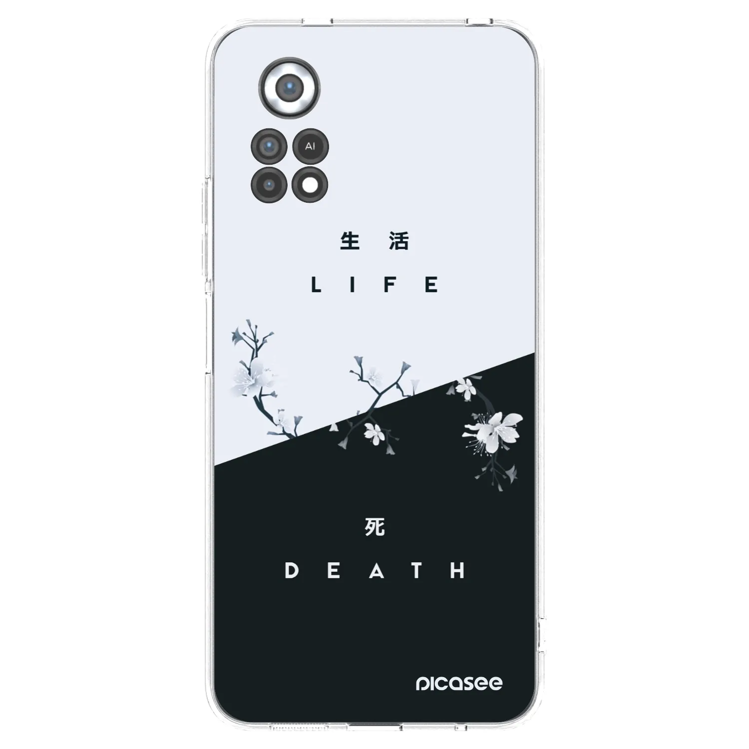 Picasee silikonski prozorni ovitek za Xiaomi Poco X4 Pro 5G - Life - Death
