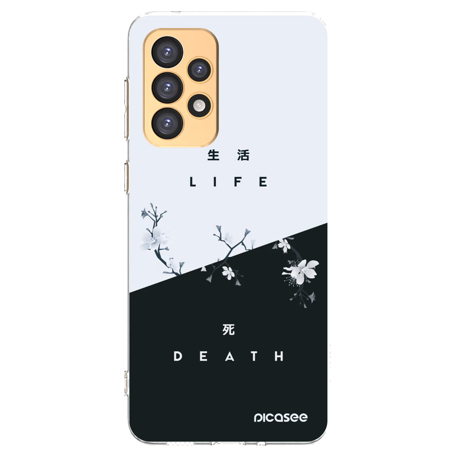 Picasee silikonski prozorni ovitek za Samsung Galaxy A33 5G A336 - Life - Death