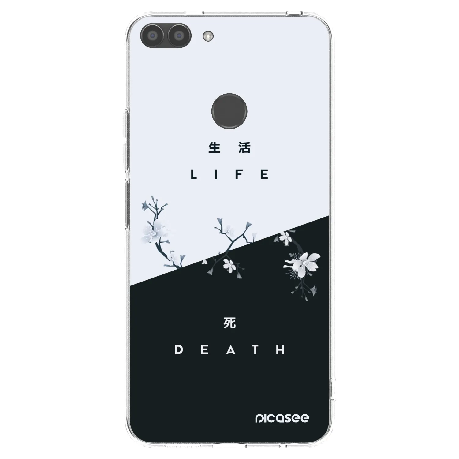 Picasee silikonski prozorni ovitek za Huawei P Smart - Life - Death
