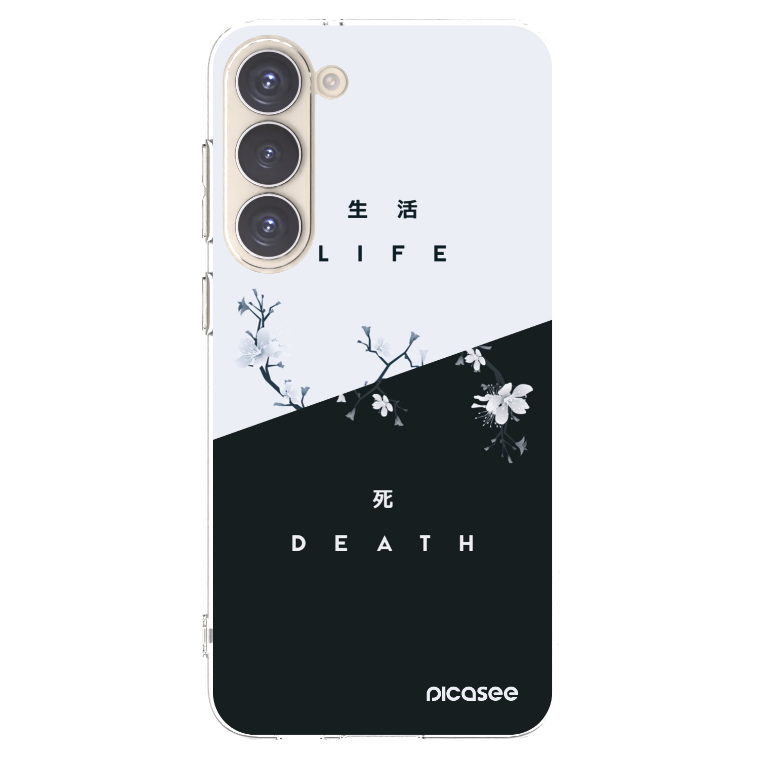 Picasee silikonski prozorni ovitek za Samsung Galaxy S23+ 5G - Life - Death
