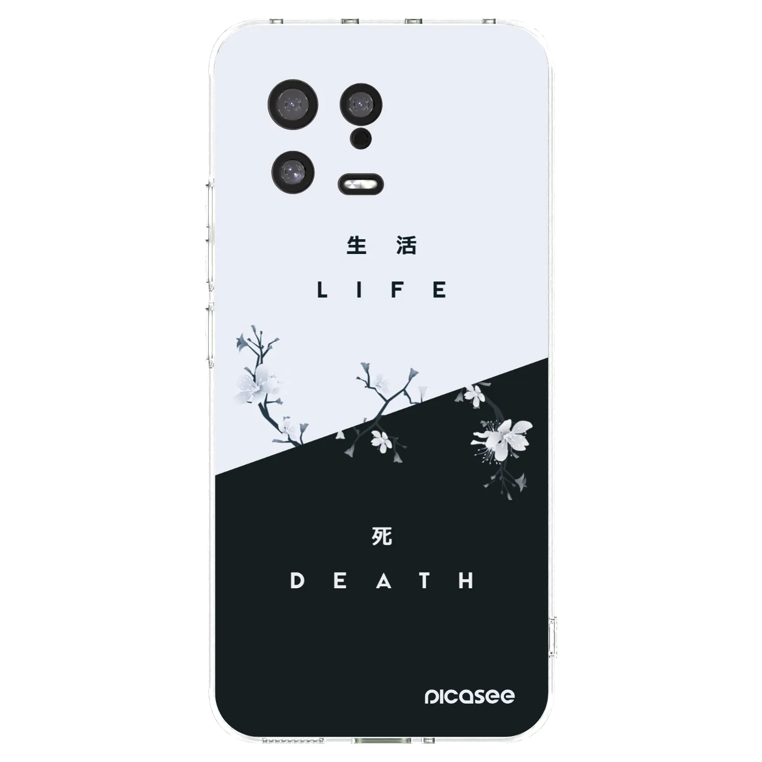 Picasee silikonski prozorni ovitek za Xiaomi 13 - Life - Death
