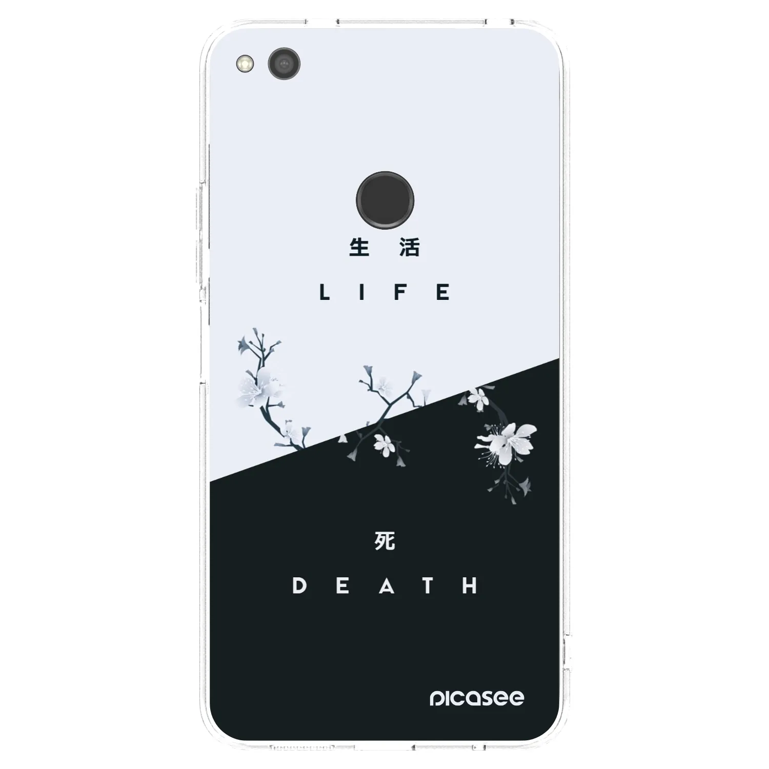 Picasee silikonski prozorni ovitek za Huawei P9 Lite 2017 - Life - Death