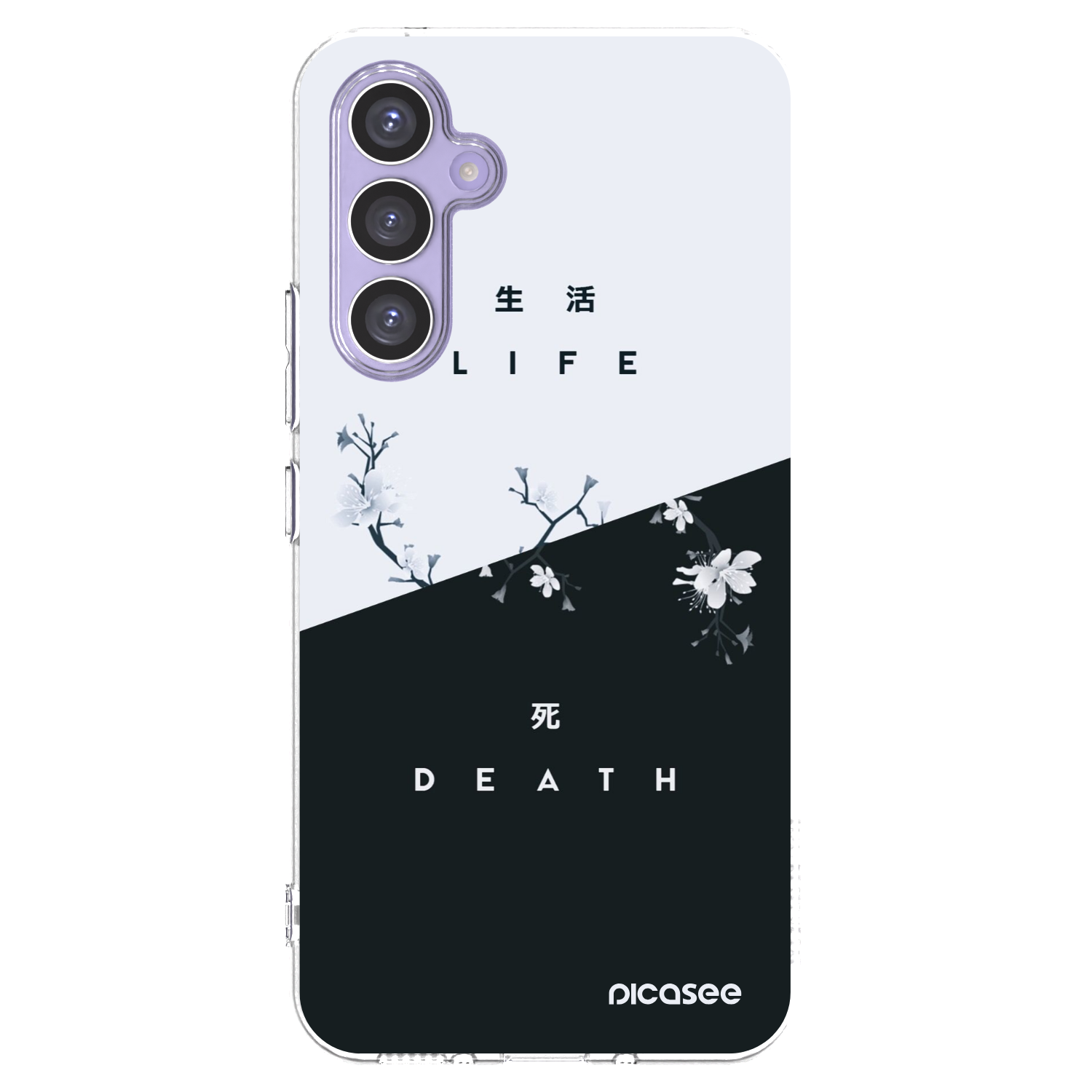 Picasee silikonski prozorni ovitek za Samsung Galaxy A54 5G A546B - Life - Death