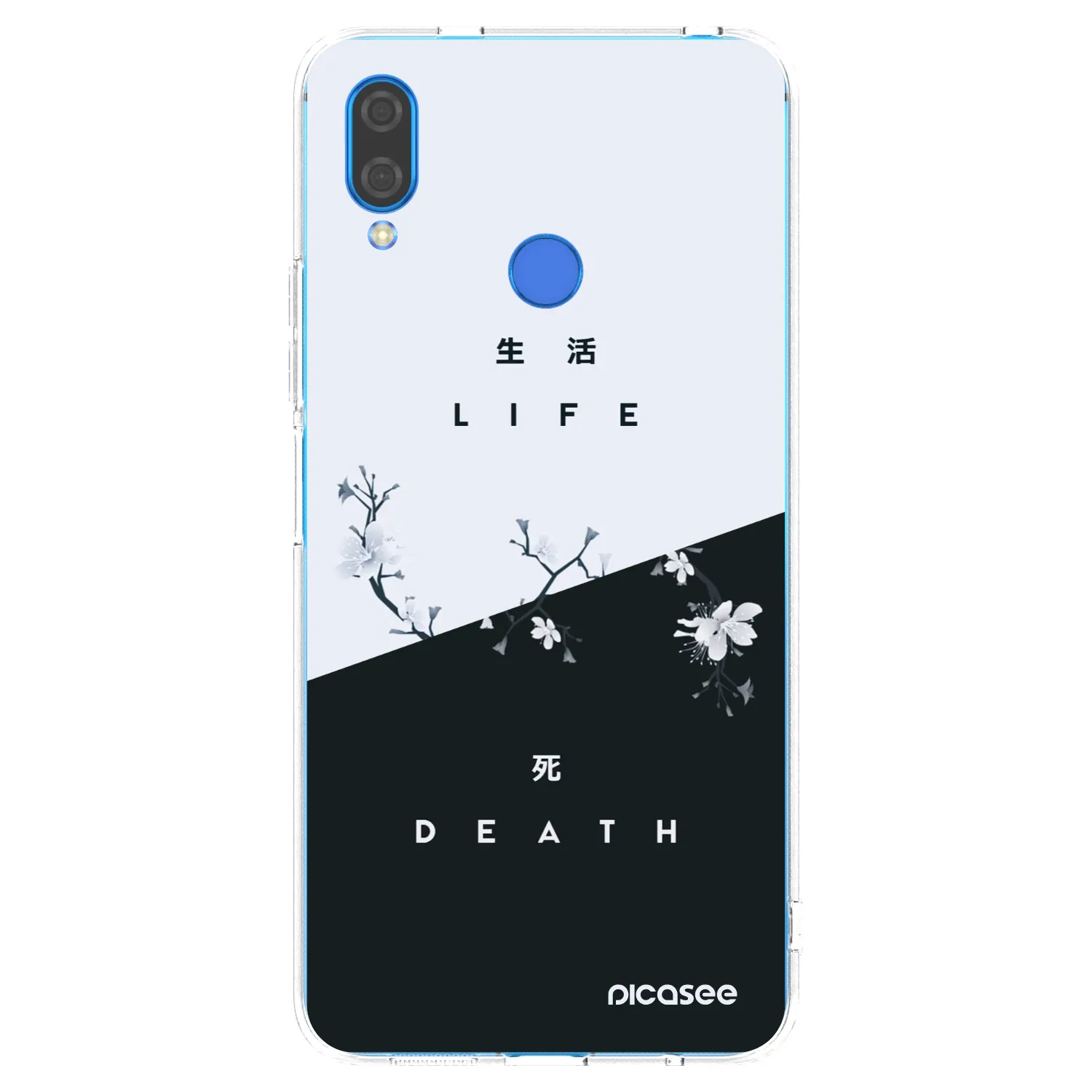 Picasee silikonski prozorni ovitek za Huawei Nova 3 - Life - Death