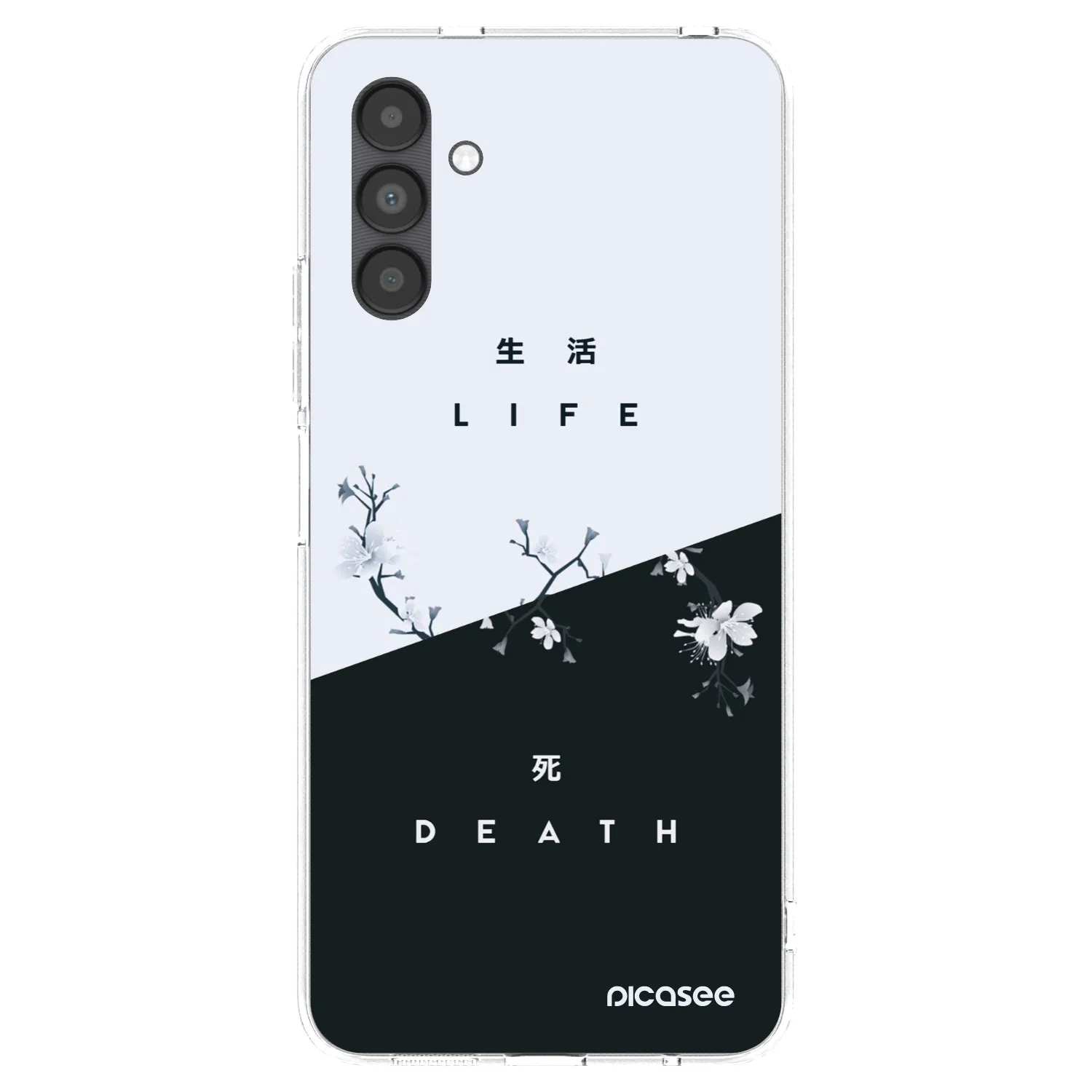 Picasee silikonski prozorni ovitek za Samsung Galaxy A04s A047F - Life - Death