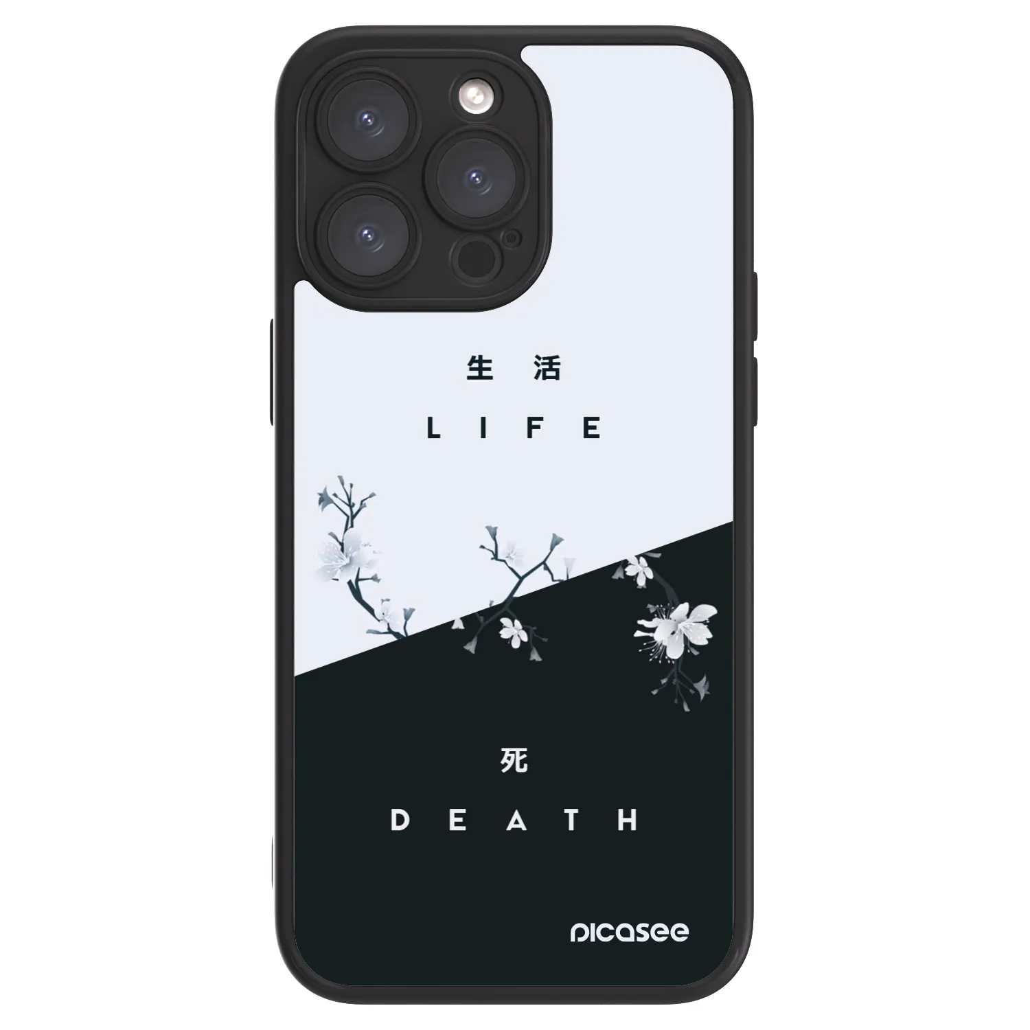 Picasee ULTIMATE CASE MagSafe za Apple iPhone 15 Pro Max - Life - Death