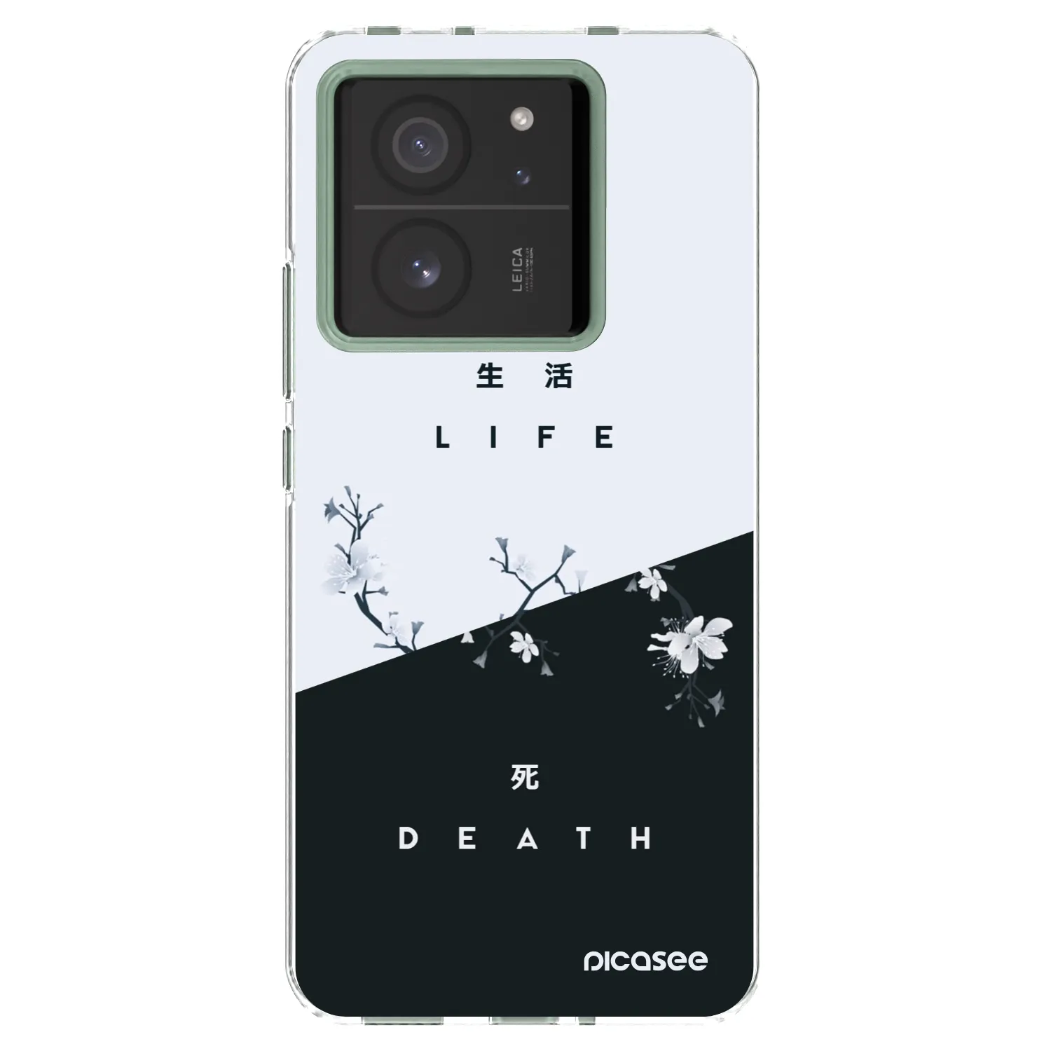 Picasee silikonski prozorni ovitek za Xiaomi 13T Pro - Life - Death
