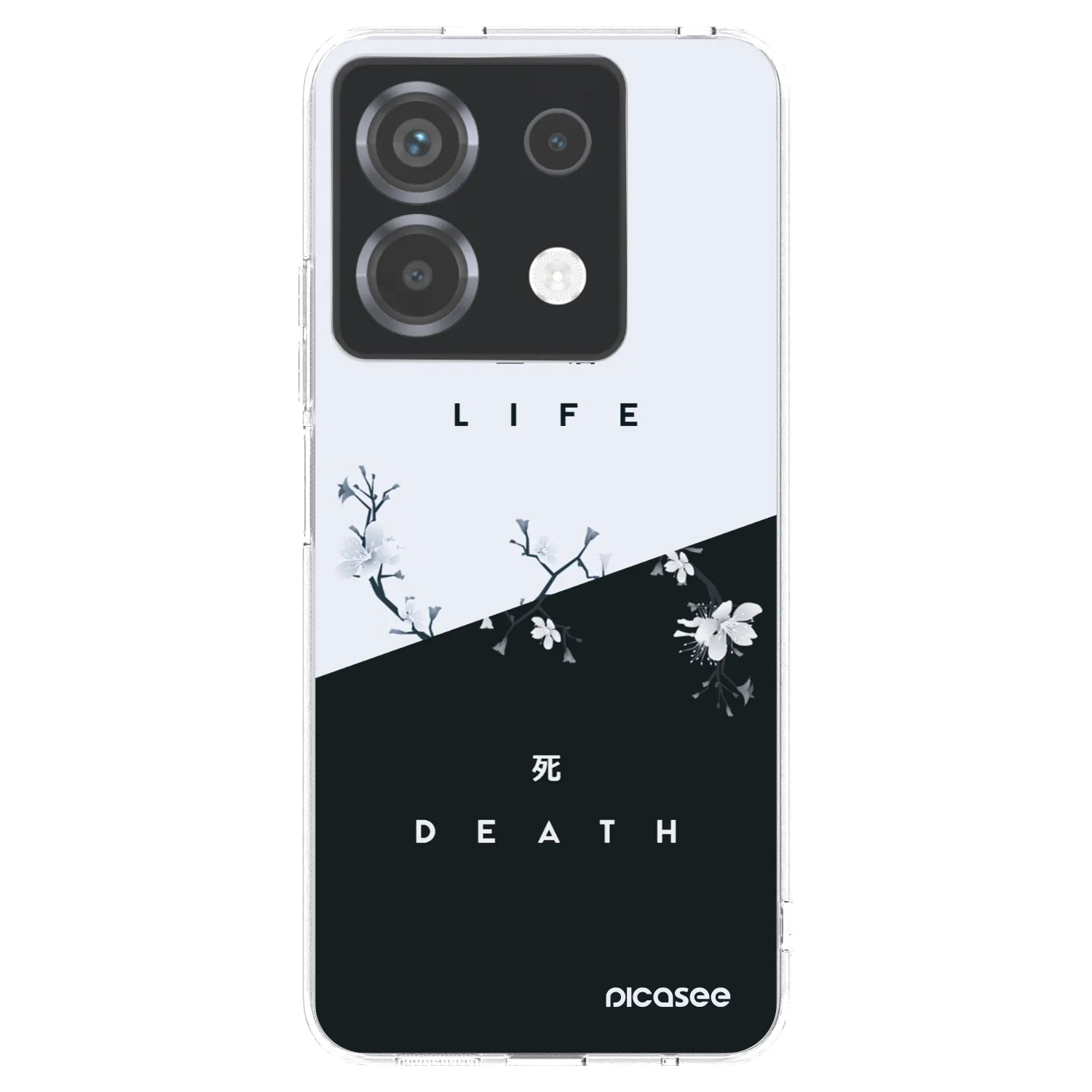 Picasee silikonski prozorni ovitek za Xiaomi Poco X6 - Life - Death