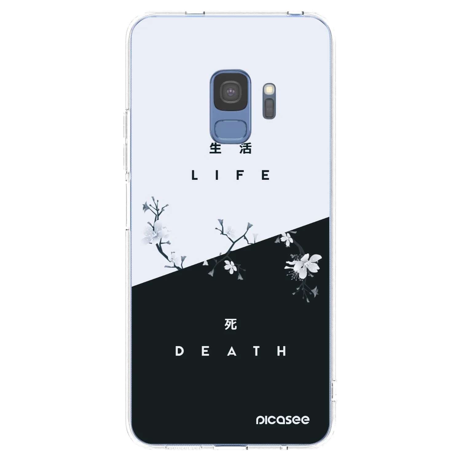 Picasee silikonski prozorni ovitek za Samsung Galaxy S9 G960F - Life - Death