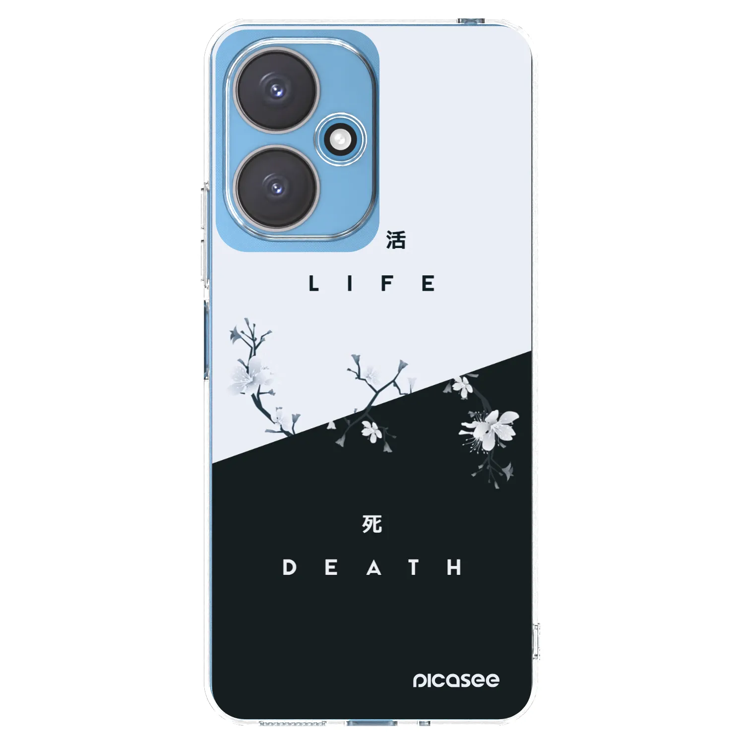Picasee silikonski prozorni ovitek za Xiaomi Redmi 13C 5G - Life - Death