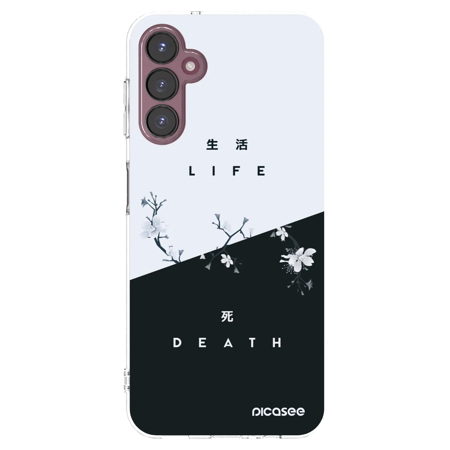 Picasee silikonski prozorni ovitek za Samsung Galaxy A05s A057G - Life - Death