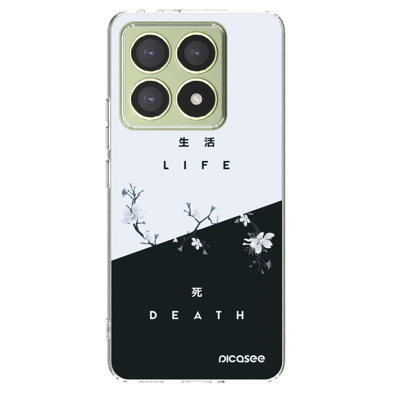 Picasee silikonski prozorni ovitek za Xiaomi 14T - Life - Death