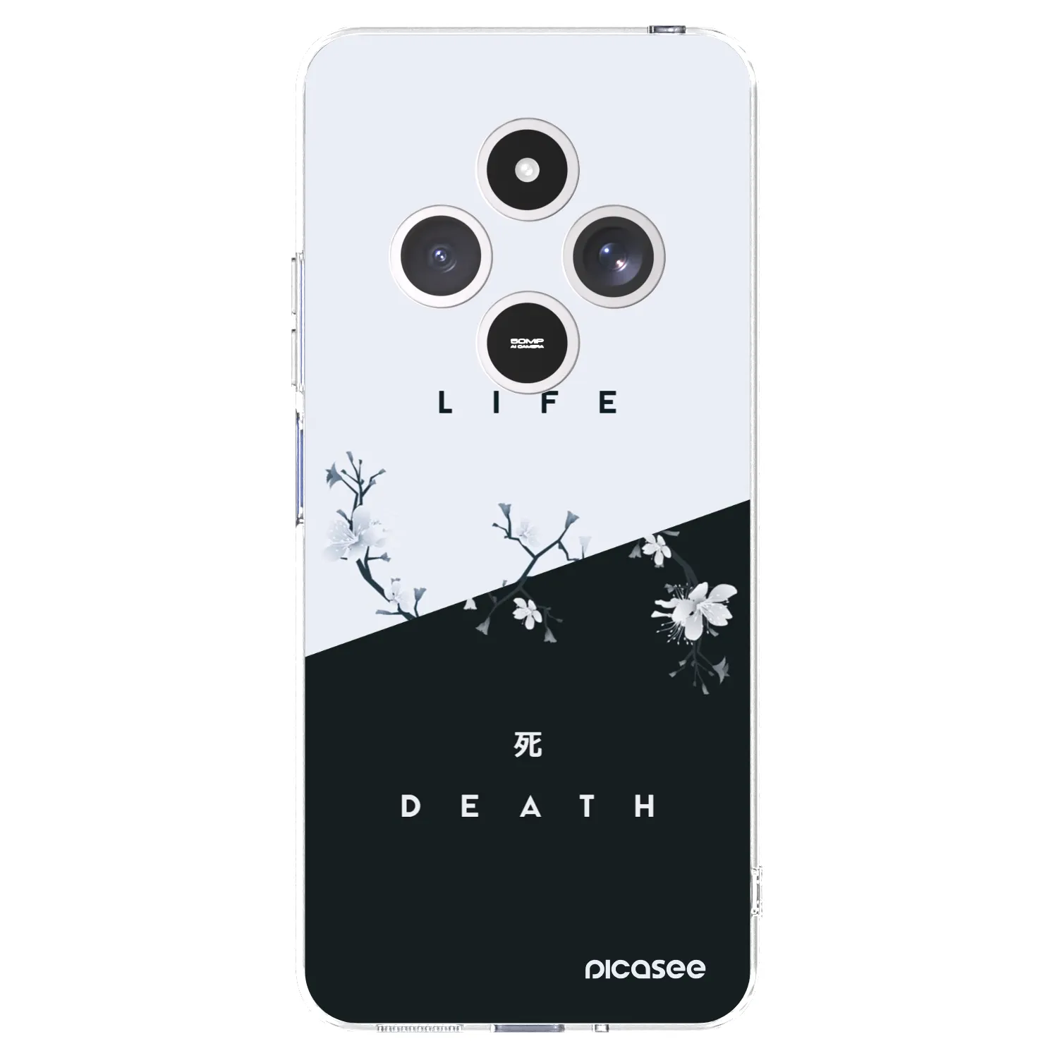 Picasee silikonski prozorni ovitek za Xiaomi Redmi 14C - Life - Death
