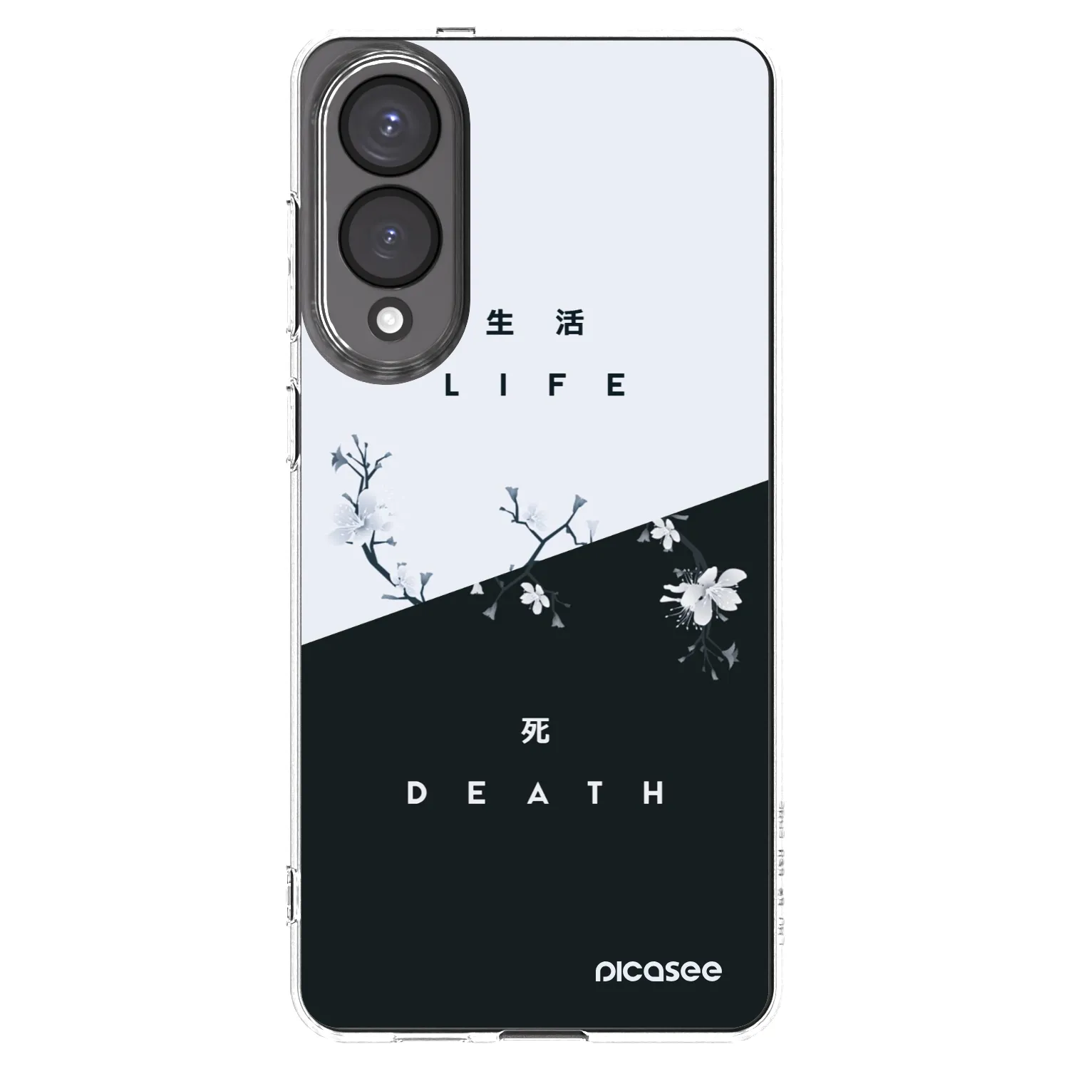 Picasee silikonski prozorni ovitek za Samsung Galaxy S25 Edge 5G - Life - Death