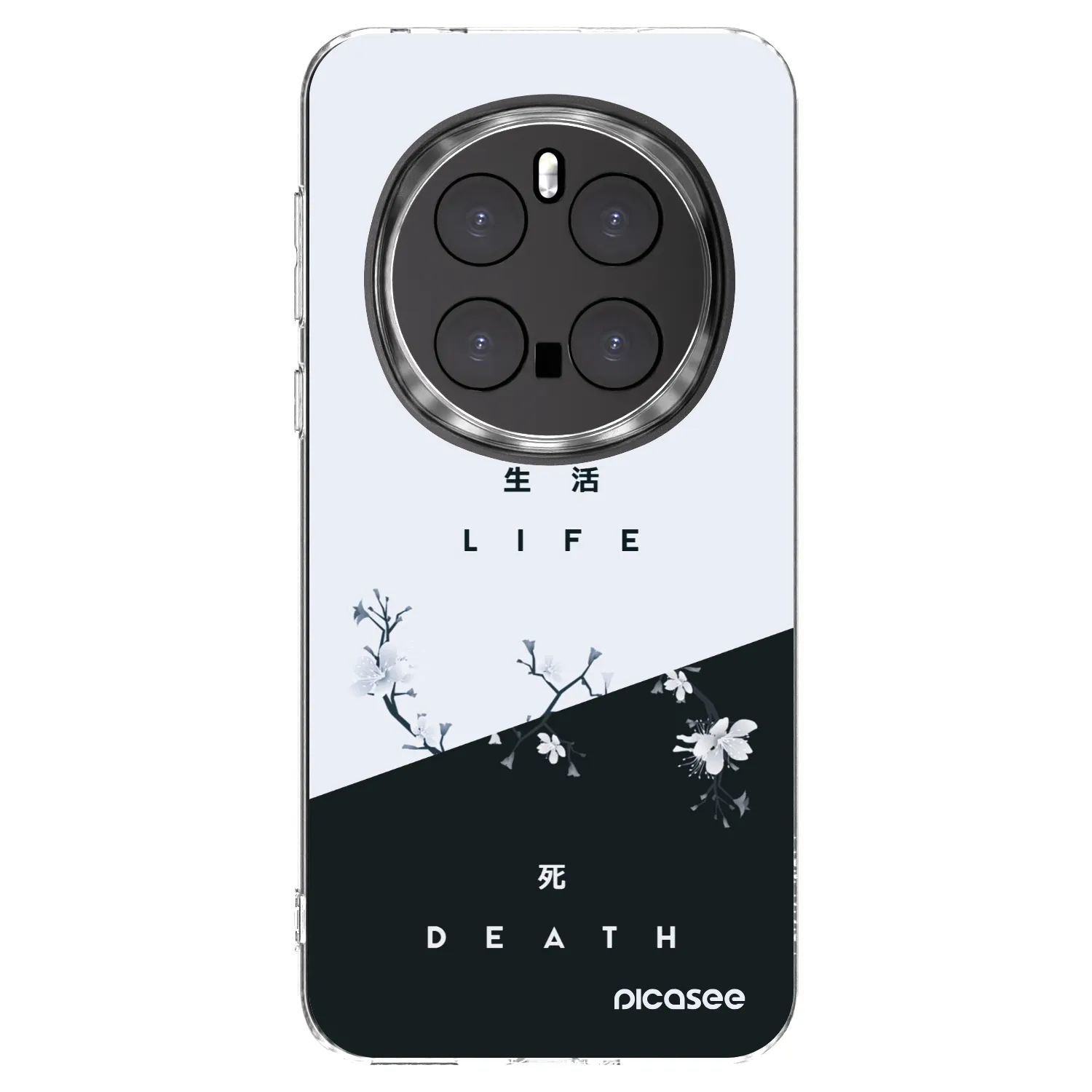 Picasee silikonski prozorni ovitek za Honor Magic7 Pro 5G - Life - Death